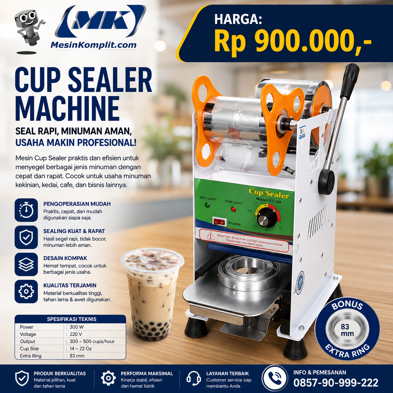 Mesin Press Cup Sealer (R...